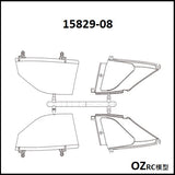 CAPO CD15829 GTR R34 1/8 Rc Car Plastic Parts