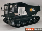 1/14 Metal Track Hydraulic Dump Truck with Sound Light RTR