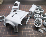 1/24 SINGER DLS 934 911 Rc Drift Car Shell 3d Print Op Part for Tamiya