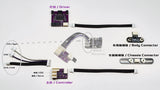 AWLC GAIA 1/24 RC DRIFT CAR Magnetic Lighting Control System Assembly