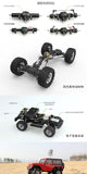 Orlandoo Hunter A01 1/35 FULL OP Brushless RC Climbing Wrangler Crawler CAR RTR