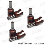 KKPIT 1/10 K1 Rc Car Metal Connector 3 Pairs 10008K