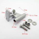 3.18Mm Flexible Shaft Bracket  Rudder 30mm Two-blade Copper Paddle 2835 RC BOAT Brushless Power Set