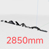 3D Printed Plastic Barricade Collection for SCX30 1/30 Rc Climbing Car