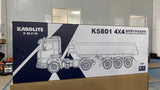 Kabolite K5801 1/14 4X4 RC Tractor Truck WITH 3 Axles Electric Lifting Dump Trialer RTR