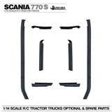 1/14 Tamiya 770S 56368 Rc Tractor Tail Plastic Side Strips 770-K20