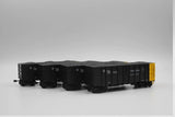 CMR Train Model 1/87 HO Scale C80B Coal Transport Cargo 4 Sets Set