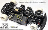 ATOMIC BZM 1/28 4wd Belt Drive Rc Drift Car Frame Kit