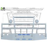 Tamiya 1/14 56323 Scania R620 R470 Rc Tractor Metal Bumper