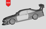 1/24 S14 Kouki Rc Drift  Car 3d Print Op Part for Fujimi 038275