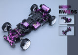 ZERORC RW00-SR 1/24 RWD Rc Drift Car Frame KIT Op Parts