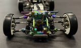 Rhina Racing RTSv2 TC4 1/24 RC Drift Car Titanium Frame KIT