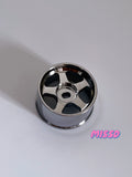 1/24 MINIZ Miniq TRC Art TG Rc Drift Car 20MM 22mm Awd Metal Wheels 1 pair
