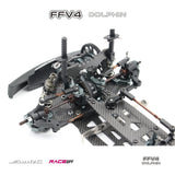 SNRC MTS FFV4 Dolphin 1/10 RC Car Frame kit