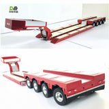 Tamiya 1/14 Rc Tractor All Metal Removable Transport Trailer with Wireless Transmission Light Set