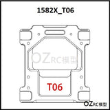 CAPO CD1582X QUEEN Rc Car Frame Part A