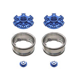 JDMODEL JDM-220 JDM-221 1:14 RC Truck Metal Banner Front and Rear Wheel Hub 1 Pair