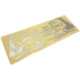 1/14 Tamiya FH16 750 Rc Tractor Metal Sticker Set D106