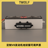 TWOLF M715 1/8 RC Pickup Integrated Metal Housing SENSE Dual-speaker Sound System