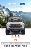 TRACTION HOBBY KM F150 1/8 Raptor F150 Pickup BRUSHED Remote Control Car  RTR