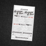 1/10 s13 v36666 SC1665  Rc Drict Car Sticker  Transfer Sticker SC1665