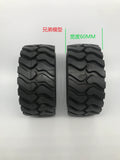 XDRC 1/14 580 Rc Hydraulic Loader Tire with Liner Outer Diameter 142mm