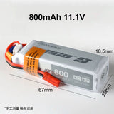 DUALSKY XP08003ECO 800mAh 3S Lithium Battery FOR CAPO CUB3 TRACTOR