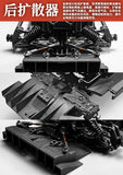 KKPIT 1/8 ZQR Racing Rc Car Kit Arr KRL-RS 360MM Wheelbase