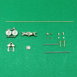 Parachute Tooth Mini Axle 1/87 1/72 1/64 Static Modified RC