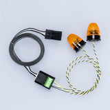 1/14 Tamiya Rc Tractor 360 Degree Rotating Light XZD-04Y 1 Pair