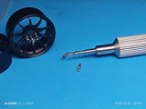 1/24 RC DRIFT CAR M1 Hexagon Stainless Steel Wheel Mounting Screw 21 PCS with Hexagon Sleeve