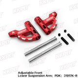 KKPIT PDK 1/10 RWD RC DRIFT CAR Aluminum Alloy Adjustable Front and Lower Swing Arm 31917K