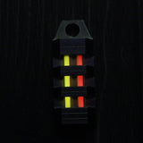 Self-luminous 25 Years Double Tube Tritium TC4 Titanium Alloy Keychain