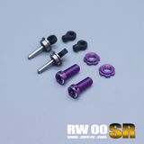 ZERORC RW00-SR 1/24 RWD Rc Drift Car Frame KIT Op Parts