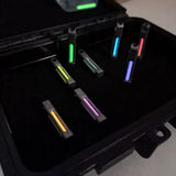 TC4 Titanium Alloy Shell Self-luminous Tritium Keychain
