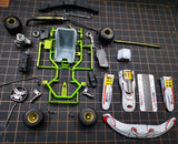 1/24 Kart Rc Drift Car with Transfer Watermark Spare Parts
