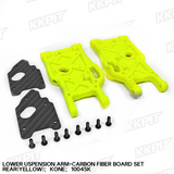 KKPIT K1 SCE/TTE/LBE KBT Rc Car Rear Swing Arm, Carbon Fiber Reinforced 10045K