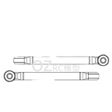 CAPO CD1582X QUEEN Rc Car Frame Part A