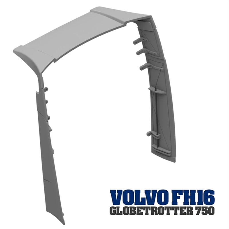 Tamiya 56504 1:14 - Spoiler da Tetto, 1 Pezzo, Colore Tamiya 56504 1:14 - Spoiler da Tetto, 1 Pezzo, Colore