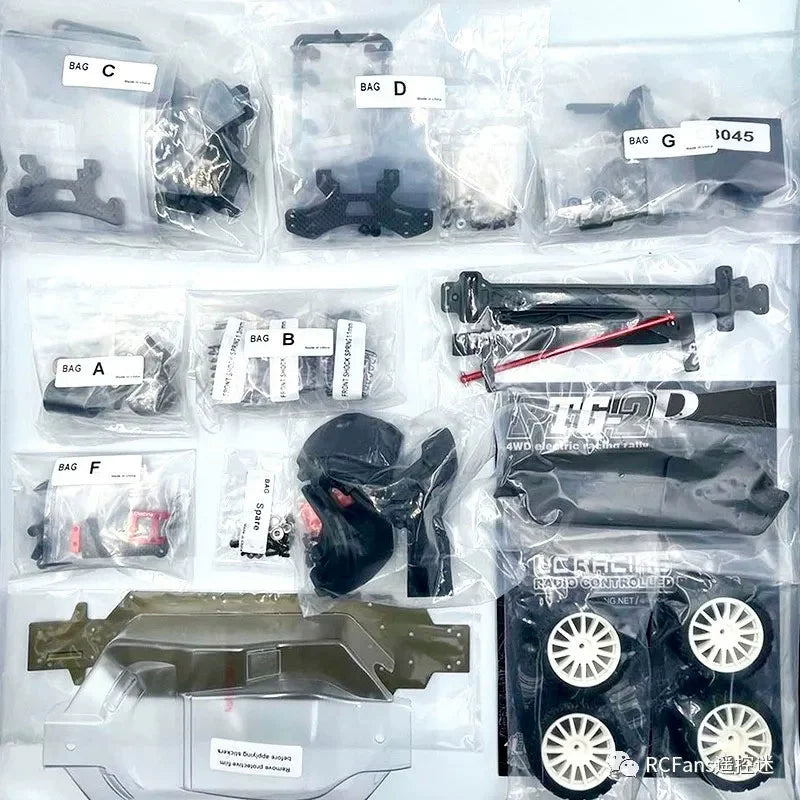 LC RACING PTG-2R 1/10 4WD Rally Car Kit – VAJJEXRC