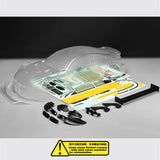 KKPIT 1/8 ZQR RACING RC CAR KIT KRL-RS CHASSIS 360MM wheelbase