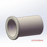 CUT HOBBY 1/14 RC Hydraulic Excavator Model Hydraulic Anti-slip Sleeve General Accessories 2/3/4 MM 10pcs