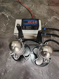 RC Boat Brushless Dual Motor Underwater Propulsion Kit 1200KG Thrust
