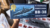 CY MODEL CY103PRO 1/350 USS BB-38 Pennsylvania Professional Version w/soldier Battleship MODEL KIT