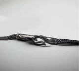 925 Silver Pendant with Mini Tritium Tube for Vintage Necklace