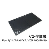 KAYA 1/14 Tamiya FH16 750 56360 56375 56362 Rc Tractor Side Small Window Panel D1002