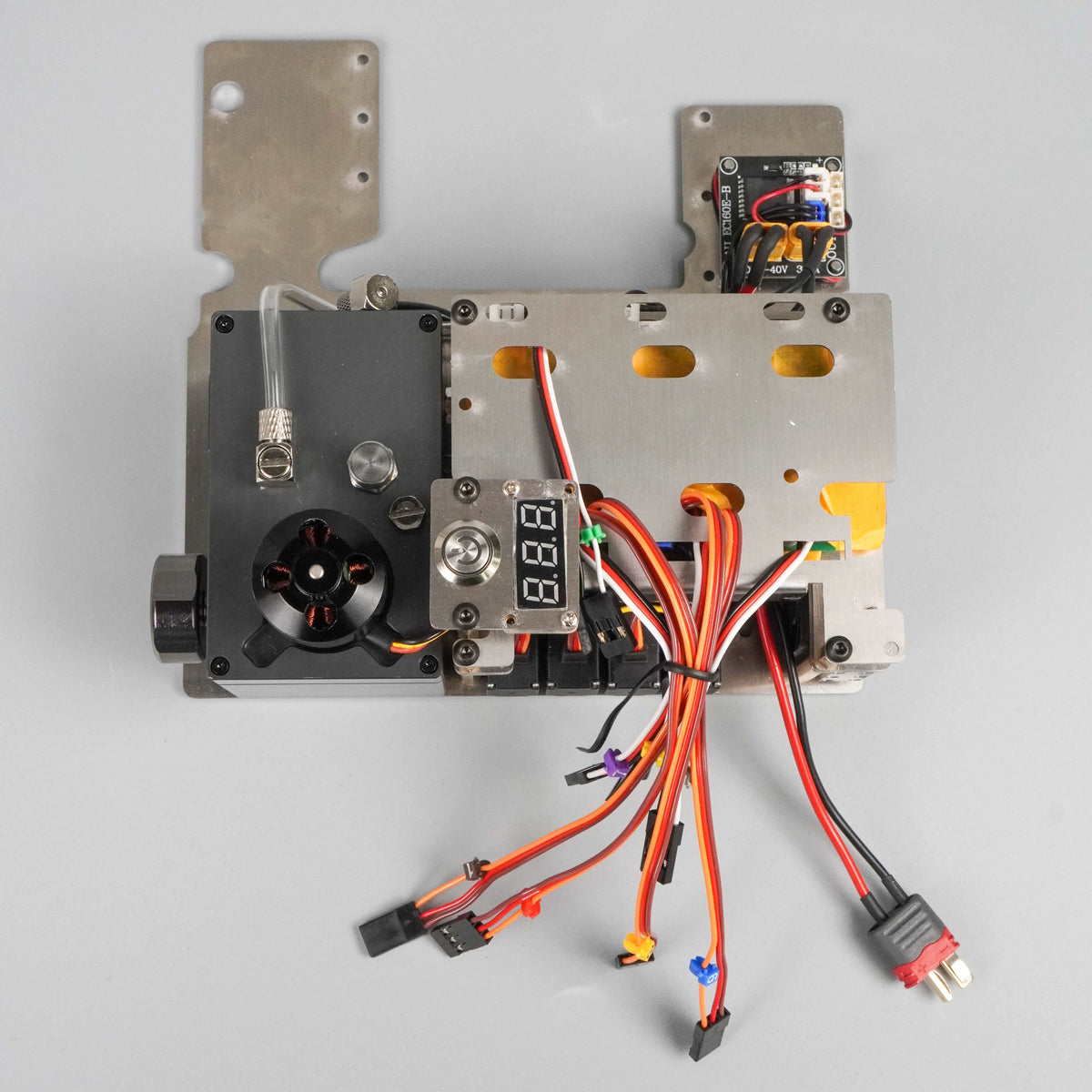 CUT MODEL Double E E010 RC Excavator Retrofit Hydraulic System Kit ...