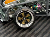 LS Studio LS Studio LSD Mono LSDM 1/24 RC DRIFT CAR miniz AWD Metal Wheel 20mm