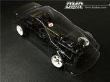 BMRC 1/24 Rc Drift Car JZX Car Shell Soft Shell with Lamp Cup with Coating
