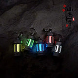 Titanium Alloy Tritium Tube Lamp Keychain 3x22.5mm